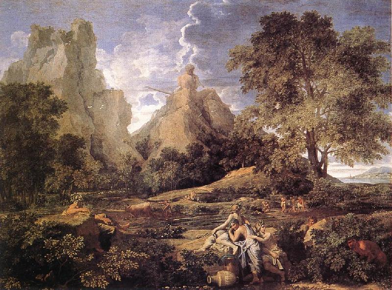 Landscape with Polyphemus, Nicolas Poussin